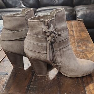 Taupe Ankle Boots
